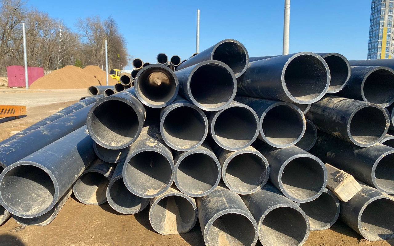 pipa black steel sch 160